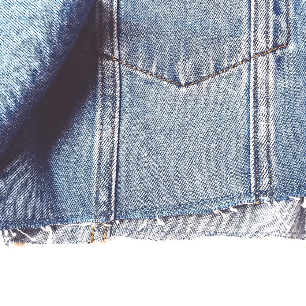 LAST ONE! Fashion Nova by Vibrant Denim Jacket - Picture 7 of 11